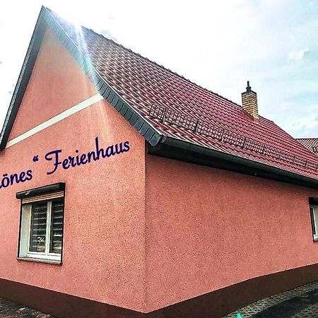 „Schoenes“ Ferienhaus Thale Buitenkant foto