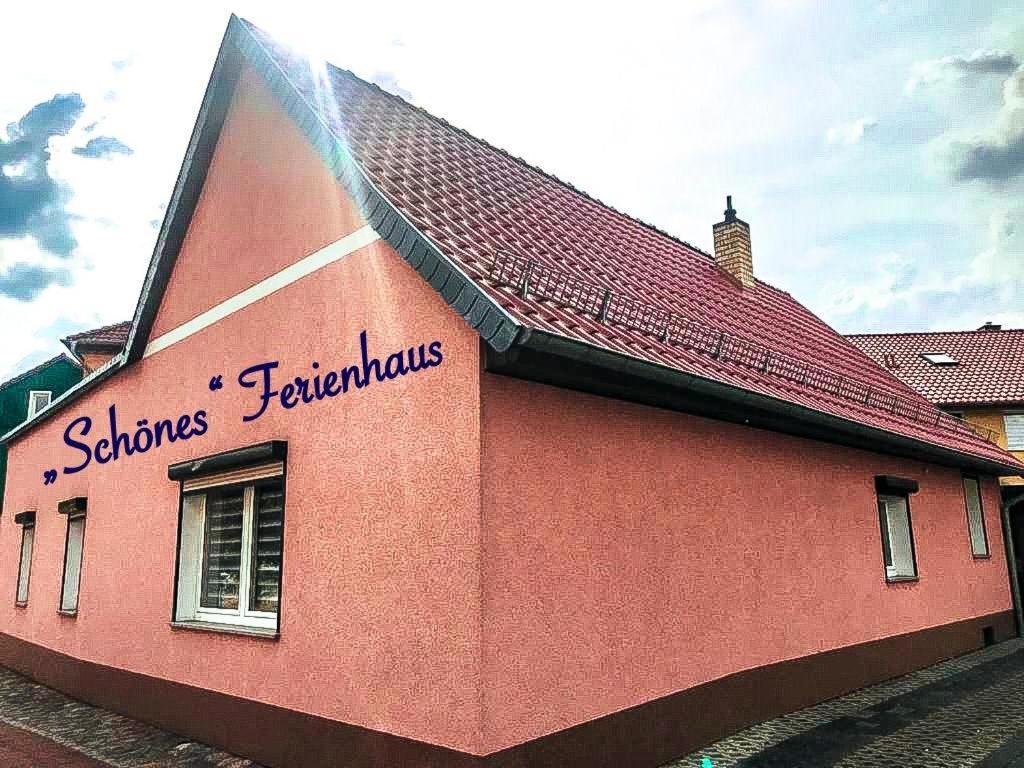 „Schoenes“ Ferienhaus Thale Buitenkant foto